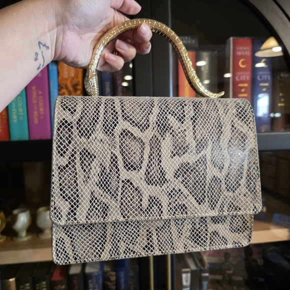 Handbags - House Of Harlow Snake Purse